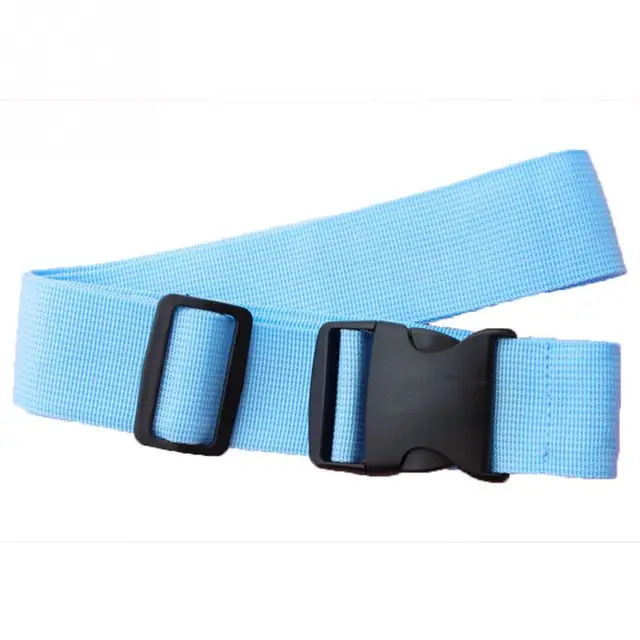 8 Colors Adjustable Nylon Lock Travel Luggage Straps Belt Protective