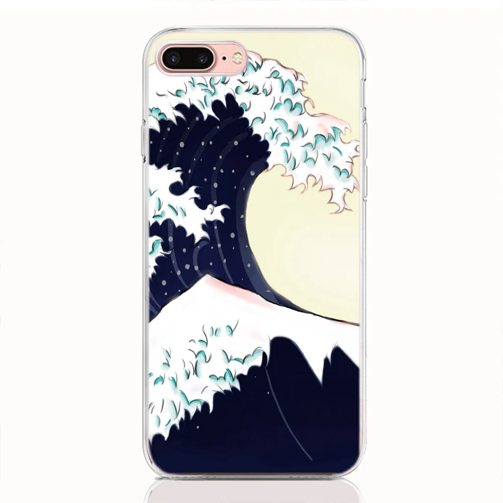 A23  7 Plus Cartoon Wave Art Japanese