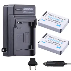 Batmax 2x Bateria EN EL12 EN-EL12 Батарея + цифровой настенные Зарядное устройство для Nikon Coolpix s9700 S9500 s9400 S9300 S9100 s8200 s8100