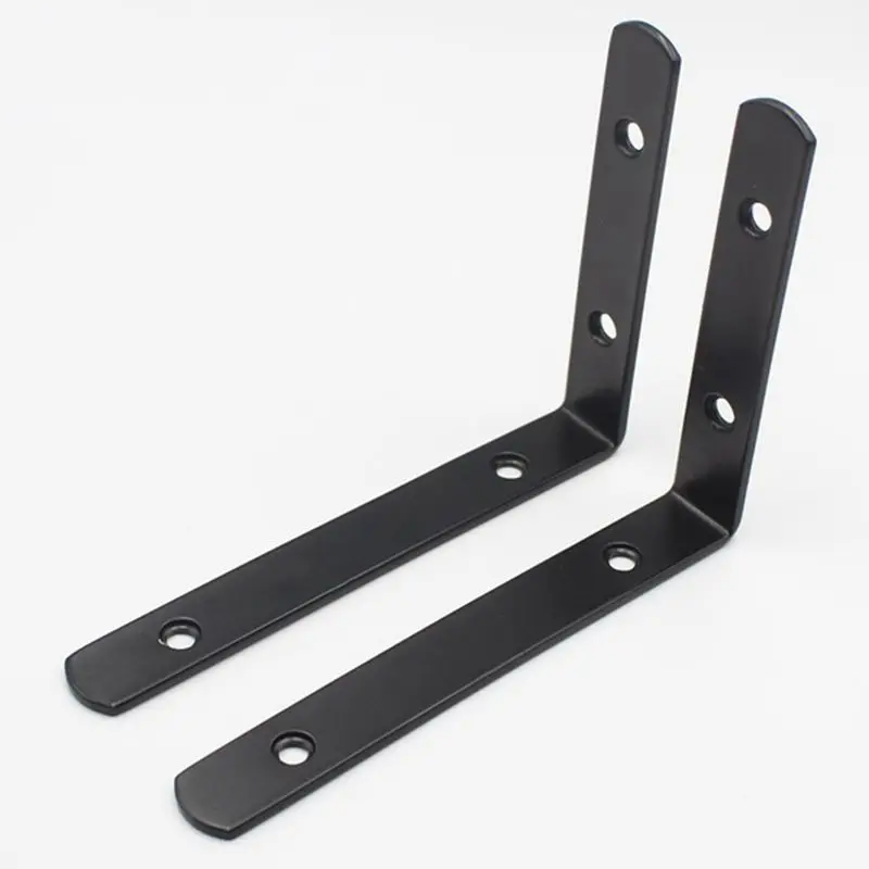 4 Pcs Stainless Steel Duty L Decorative Corner Brace Joint For