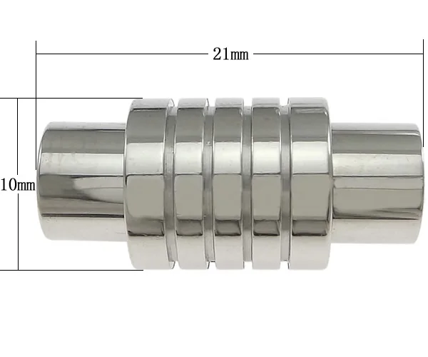 

Jewelry Desginer DIY Making Necklace Bracelets Findings Clasp Accessories 50 pcs Stainless Steel Magnetic Clasp Jewelry Clasp