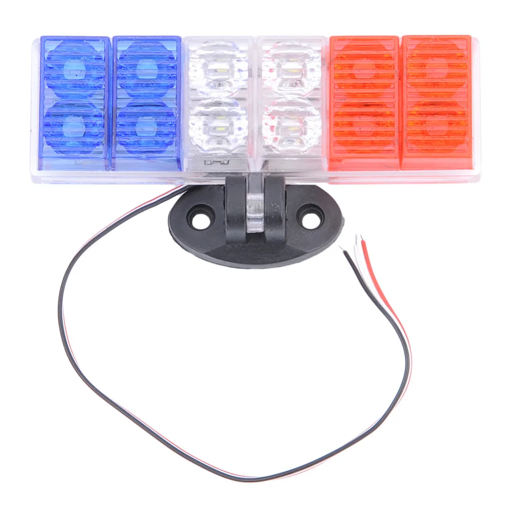 New Universal 12V Motorcycle Motorbike Brake Light Flashing Decorative