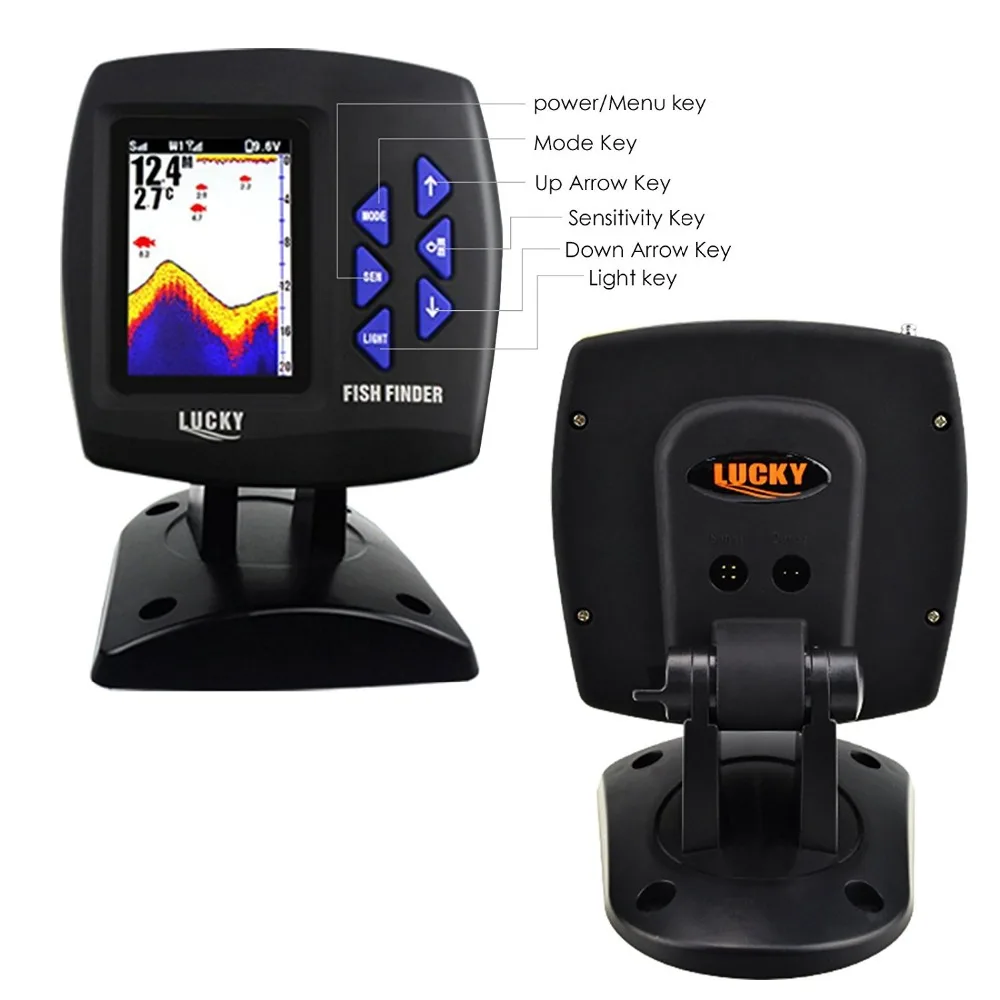 Ff918cwls Bait Finder Fish Boat Fishing Lucky Echo Sounder Findfish Lure Boat Alert Fish Finder