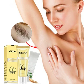 

OEDO Painless Ginseng Underarm Hair Removal Cream for Women and Men Body Massage