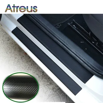 

Auto carbon fiber scratch strip protection pad for Hyundai Creta Tucson BMW X5 E53 VW Golf 4 7 5 Tiguan Kia Rio Sportage 2017