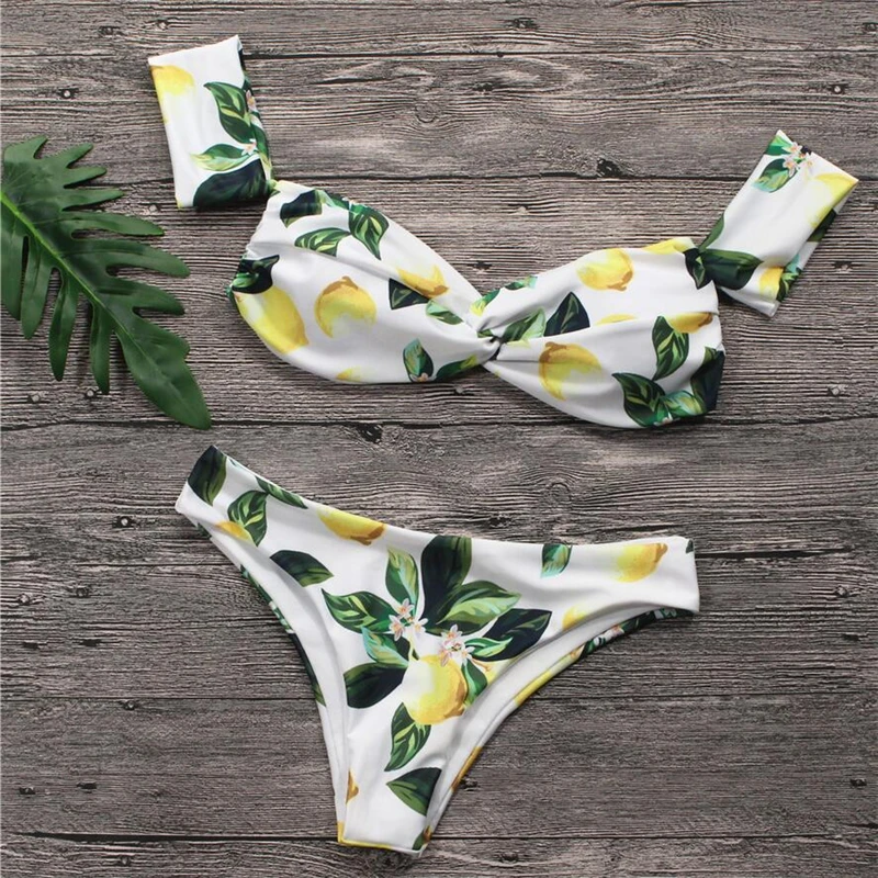 2018-Womens-Strapless-floral-high-cut-bikini-set-thong-off-shoulder-swimsuit-bandeau-bikini-suit-pushup