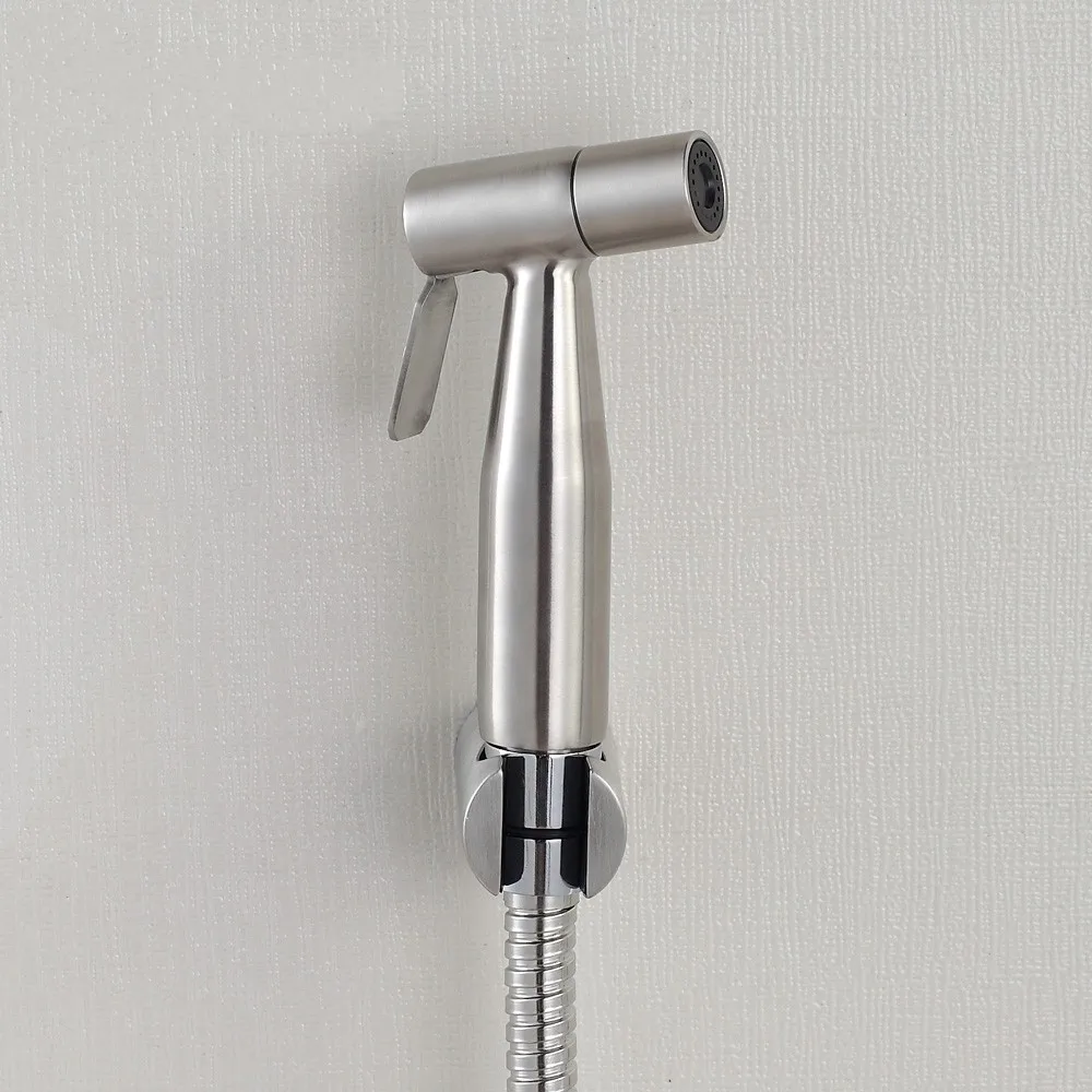 Toilet Bidet Sprayer Stainless Steel Hand Held Shattaf Bathroom Shower Head USA 