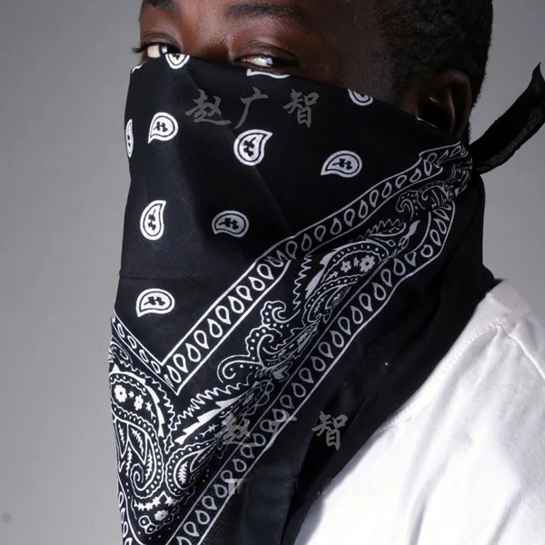 Metal Age Hiphop Paisley bandana, Eminem durag, retro gangsta style
