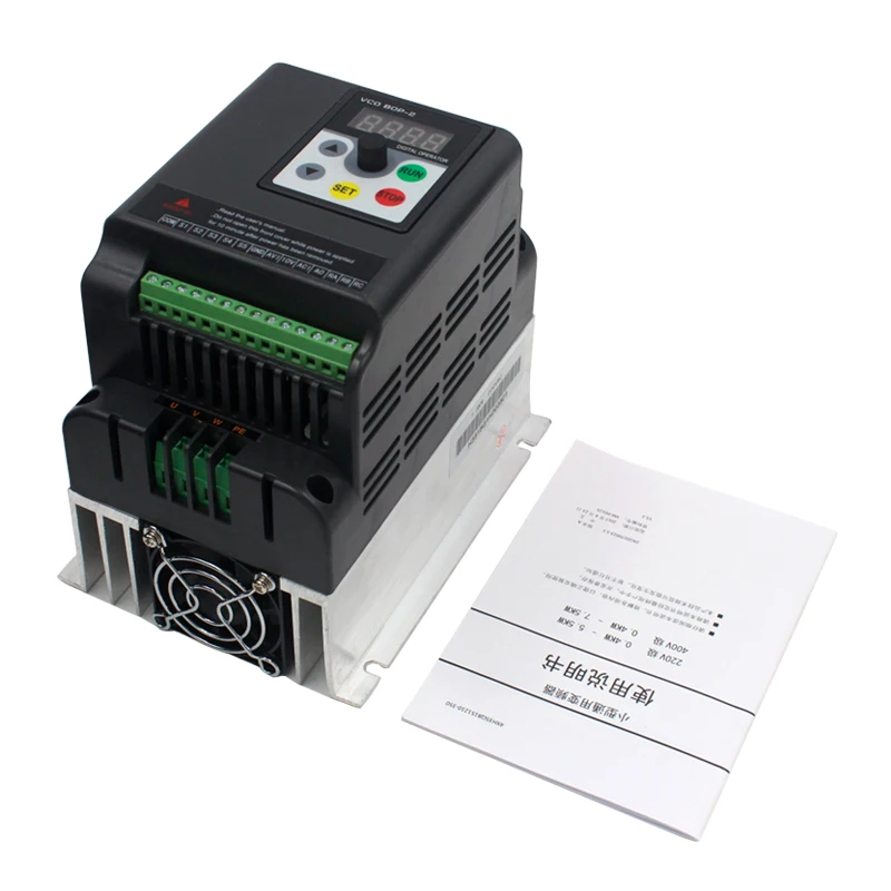 

VFD 1.5kw Frequency Converter for motor/ Adjustable Speed Drive Single Phase input and 220V 3 Phase Output