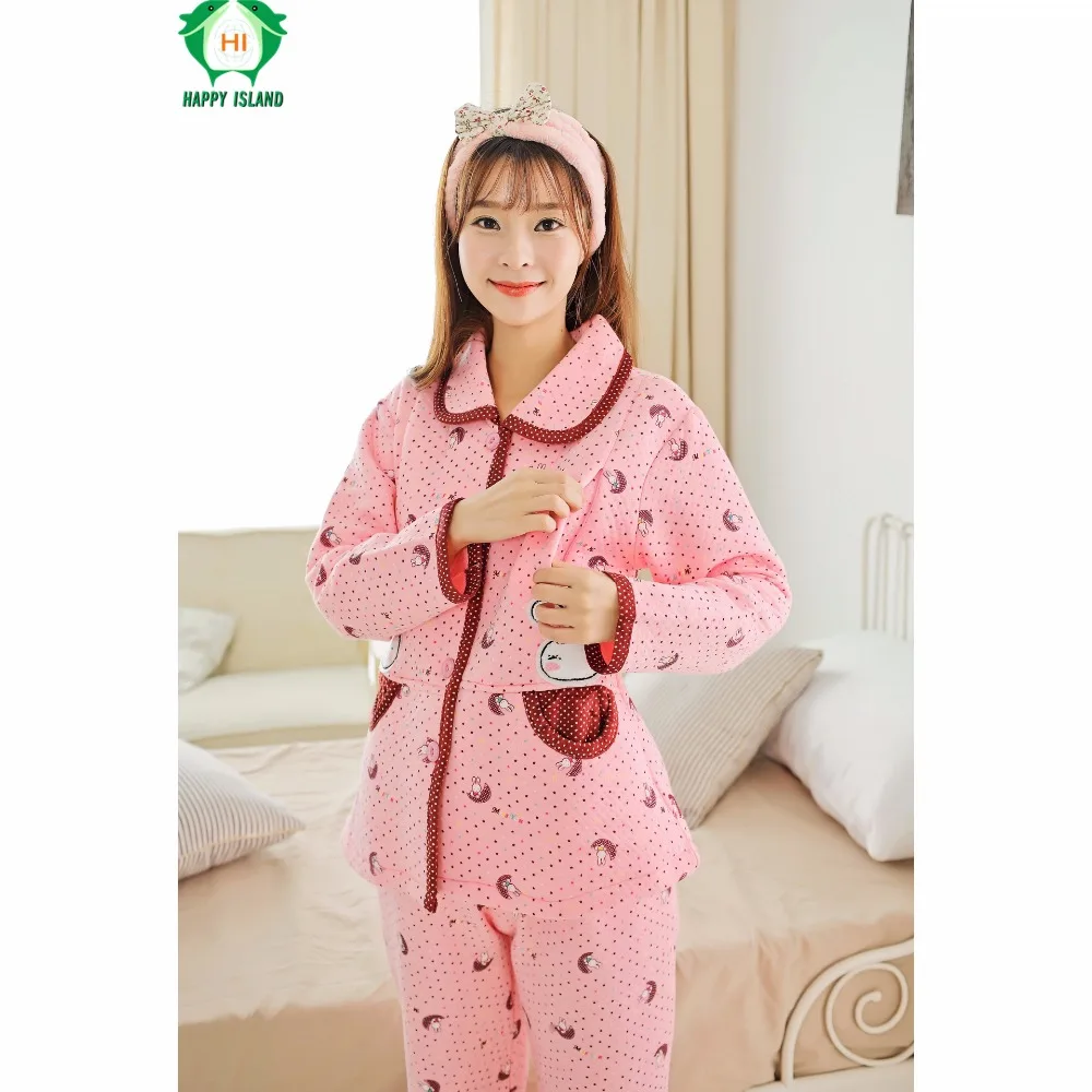 

New Arrival Hamile Gecelik Vestidos Manternity Sleepwear Maternidade Pajamas Nightwear for Breastfeeding Women Clothing