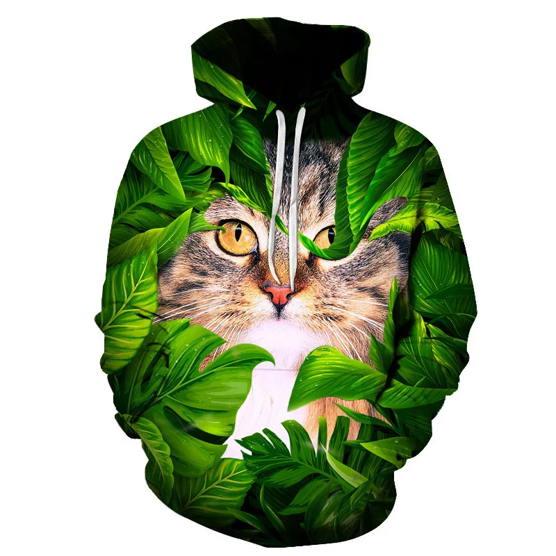 Best Novelty Custom Made Hoodie Animal 3D Hip Hop Pullover Streetwear Plus Size Men Punk Rock Sportswear Male Cool Funny Print Hoody