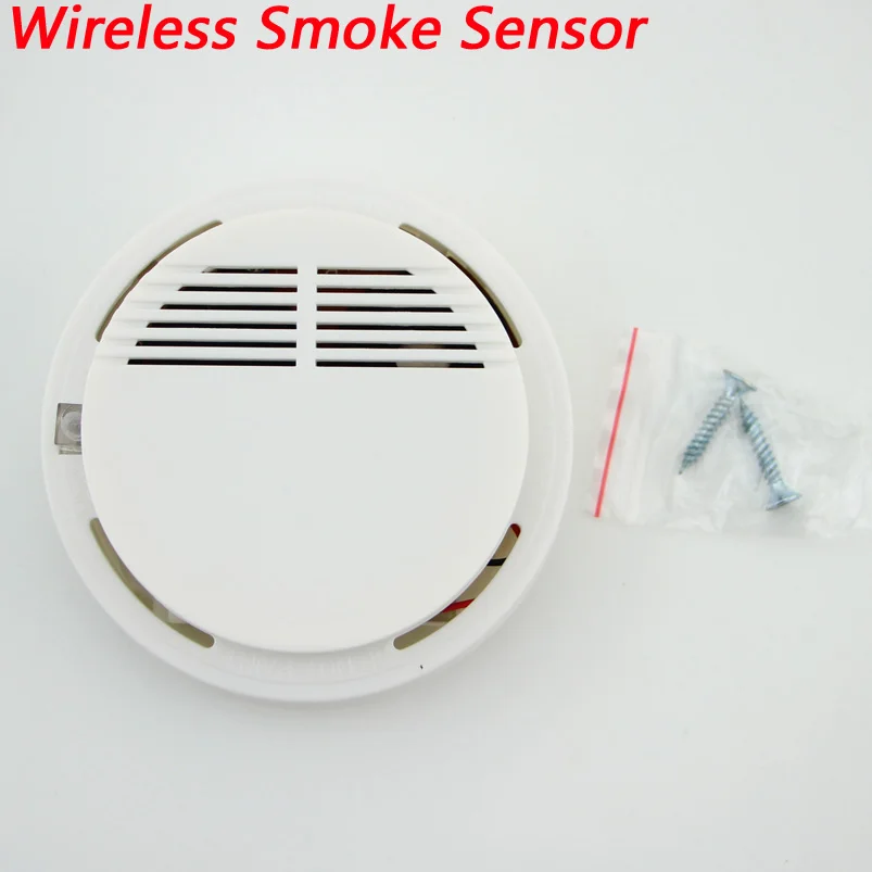 Беспроводная сигнализация аксессуар ip-камера/дверь/pir/Сирена/дым/газ/вода/Пароль Клавиатура сенсор для WiFi GSM GPRS SMS сигнализация - Цвет: smoke sensor