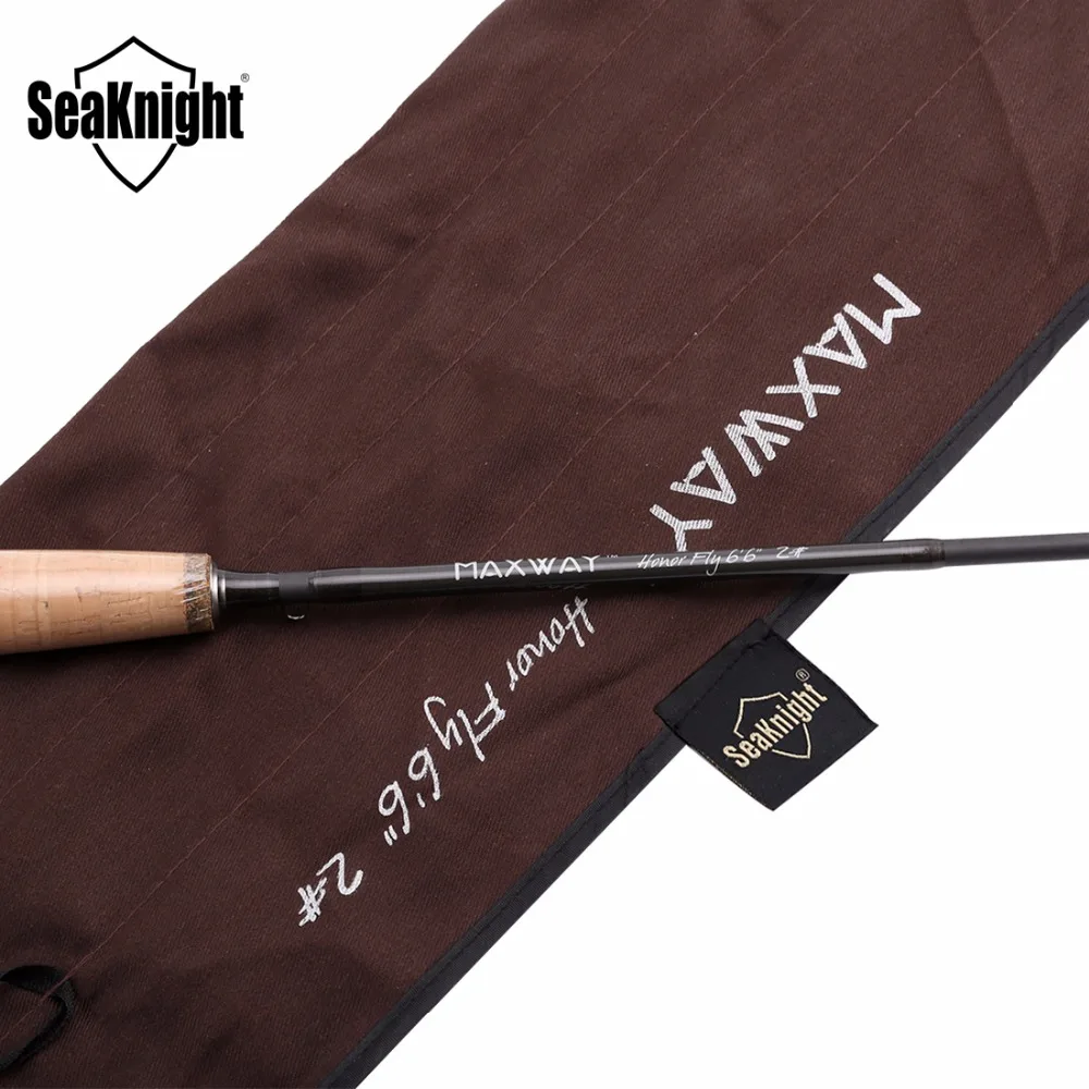 SeaKnight maxway HONOR 2# Сверхлегкая из углеродного сплава 61 г Fly Rod 1,98 м Fly Удочка деревянная катушка сиденье пробковая ручка средняя удочка