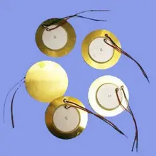 Зуммер 35 мм Диаметр голой меди с линией 30 мм длина, пьезоэлектрические керамические шт медный зуммер пленки прокладка и