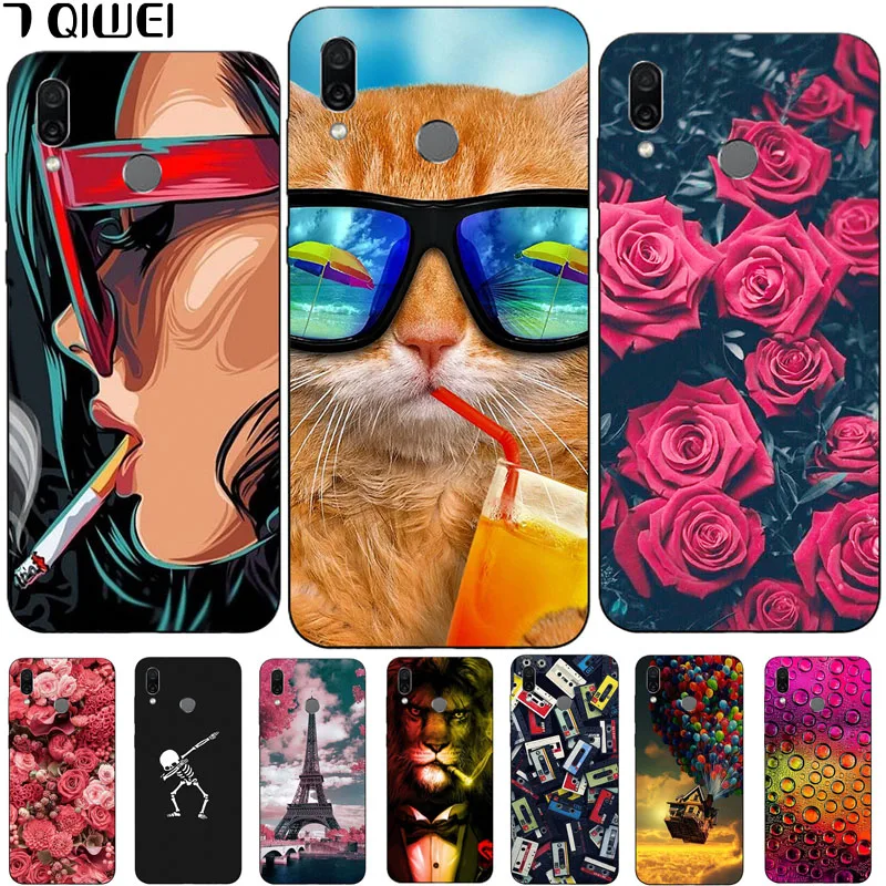 

COR-L29 For Huawei Honor Play Case 6.3'' Soft Silicone Case For Huawei Honor Play Case Cover HonorPlay COR L29 TPU Phone Cases