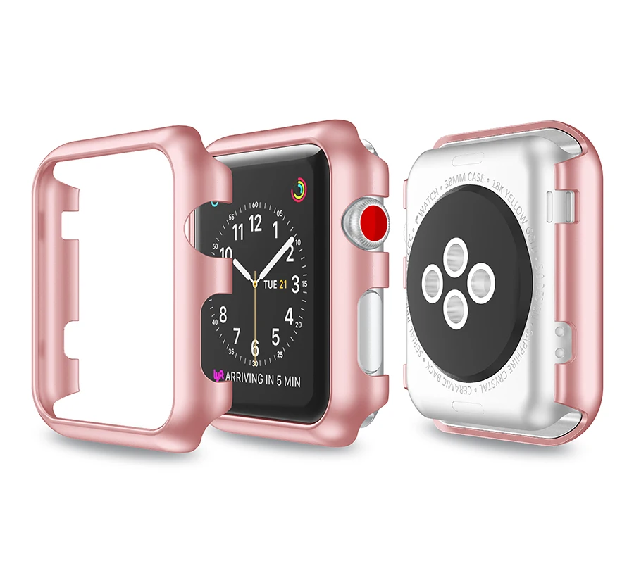

Plastic Frame Case Cover for Apple Watch 38mm 42mm iWatch Series 1 2 3 Protective Cover Shell for Apple Watch Case Accessories