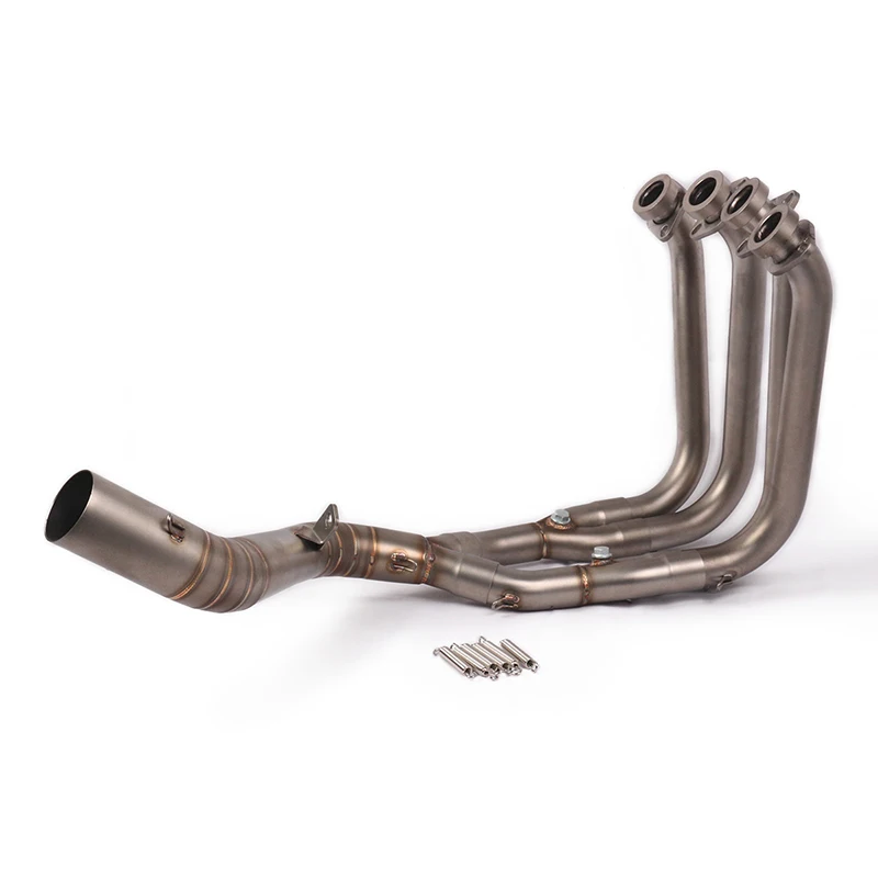 51MM Middle Pipe Full System Motorcycle Modified Muffler Pipe Front Header Pipe Tube For YAMAHA YZF-R6 R6 Exhaust 2006 - 2016 20 - Racext 02