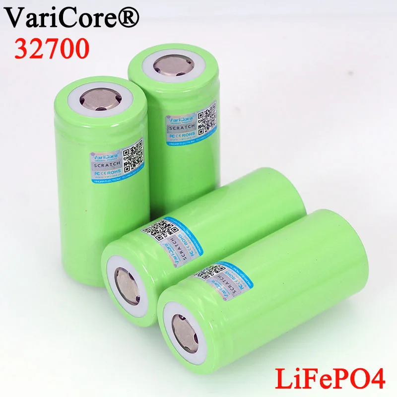 VariCore 3,2 V 32700 6500mAh LiFePO4 батарея 35A непрерывный разряд максимум 55A батареи для электромобиля высокой мощности