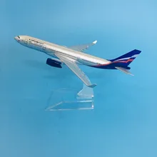 JASON TUTU 16 см модель самолета Аэрофлота Airbus A380 модель самолета литая металлическая модель самолета 1:400 игрушка в подарок