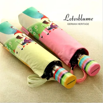 

Pirate Ship Anchor Fully Automatic Triple Folding Blue Umbrella to Reinforce Anti-wind and Ultraviolet Solar Umbrella