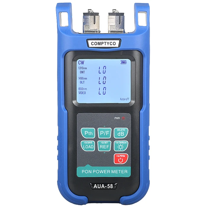 

Handheld AUA PON Fiber Optic Power Meter PON Fiber Optical Power Meter Tester with SC UPC Connector