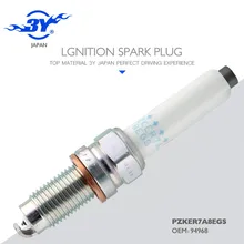 Marca (4X) PZKER7A8EGS 94968-vela de Ignição Vela de Ignição-Tipo: Laser de Platina-NOVO N ° 94968