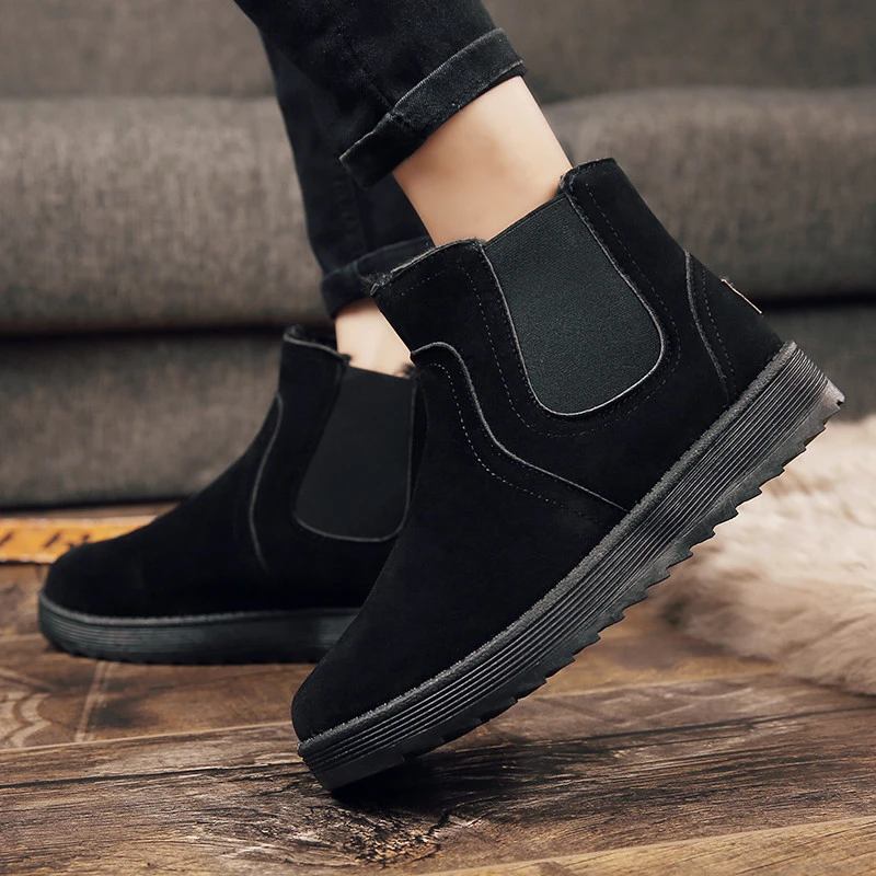 solid black non slip shoes