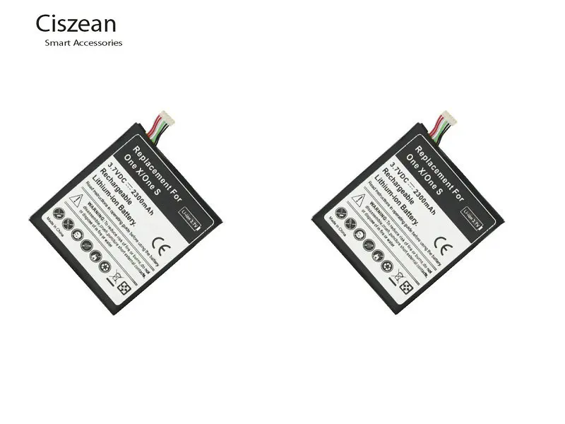 Ciszean 2 шт./лот 2300 мАч BJ83100 сменный литий-полимерный аккумулятор для HTC One X G23 S S720e Z520e