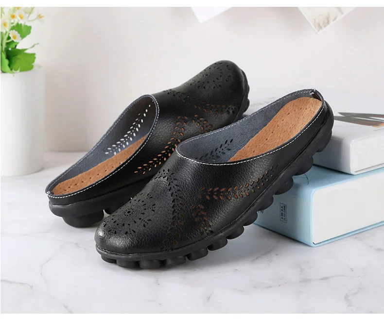 XY 991 Cut Outs Women\\\'s Summer Flats Shoes -8