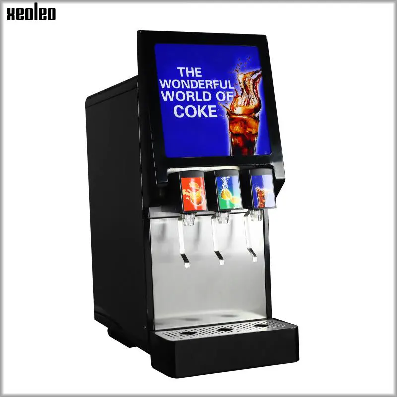 XEOLEO 3 Pumps Cola Dispenser Cola machine Cola drink dispenser Sprite