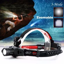 New High Quality Adjustable Focus 2000 Lumens CREE Q5 LED Headlamp Head Light For 18650/AAA