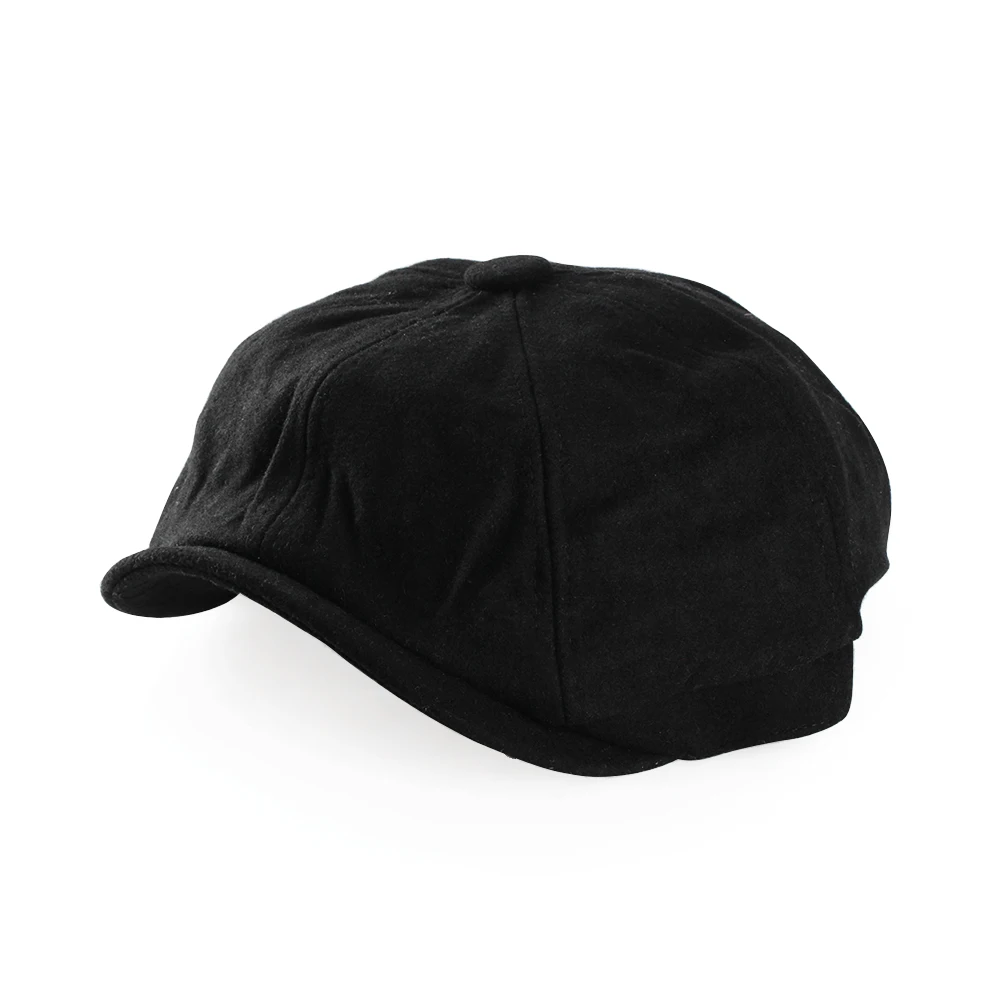 

Spring Autumn Wool Tweed Cabbie Newsboy Gatsby Cap Kids Ivy Hat Golf Driving Flat Cabbie Flat Berets Hat peaky blinders hat