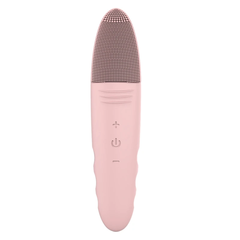 

Electric Silicone Cleansing Instrument Wireless Charging Phototherapy Skin Ion Introducer Ultrasonic Pore Cleaner