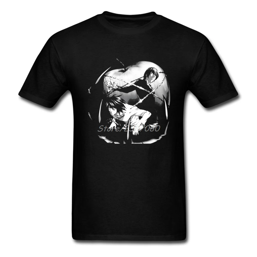 Death Note T Shirt O Neck Cotton Custom Short Sleeve T Shirt Men Summer 