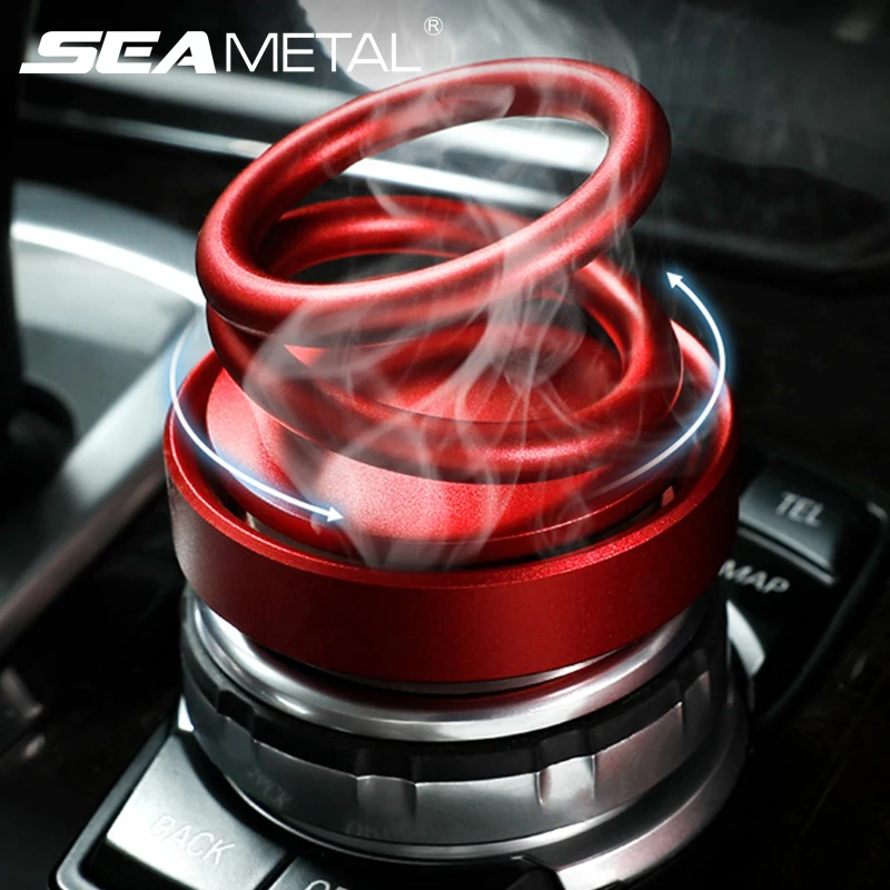 

2019 New Car Aroma Diffuser Car Air Freshener Purifier Perfume Cologne Marine Scent Fragrance Alloy ABS Car Ornament Accessories