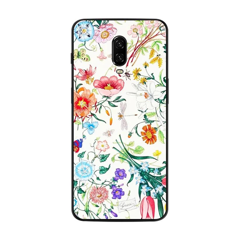 Для OnePlus 6 T чехол One Plus 6 T мультяшный принт Мягкий Силиконовый ТПУ чехол Капа для Oneplus 6 T Oneplus6T 6 T 6," чехол для телефона
