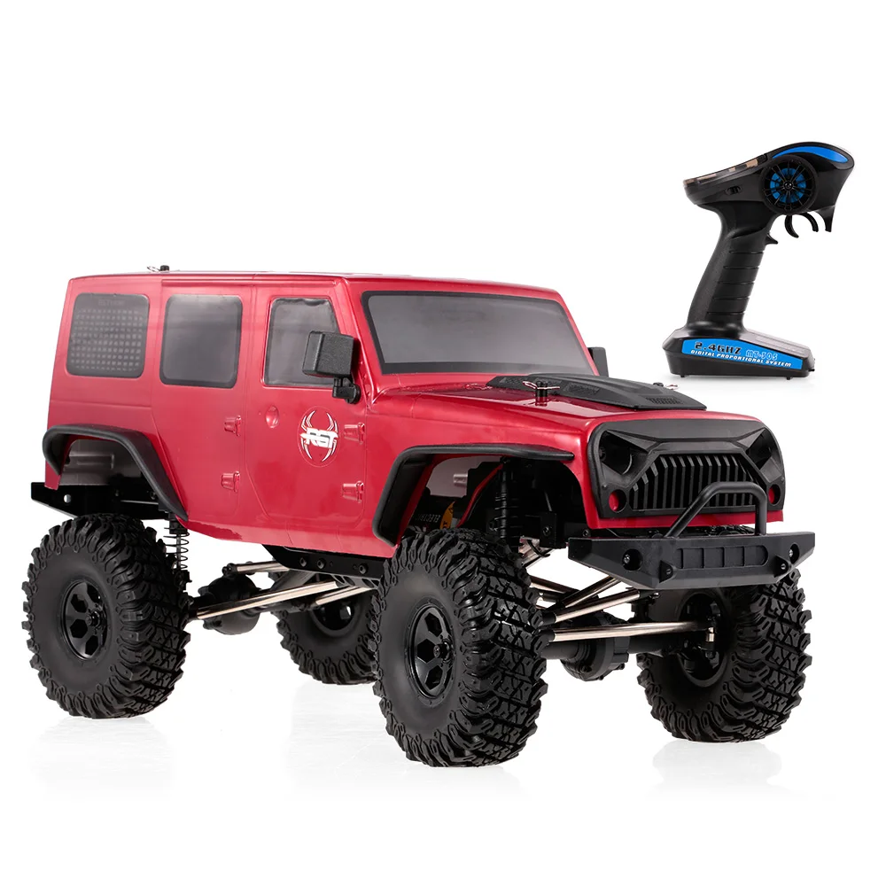 86100 Радиоуправляемый автомобиль 1/10 2,4G 4WD RC Рок Гусеничный внедорожник внедорожный monstrio грузовик скалолазание машинки радиоуправляемые игрушки