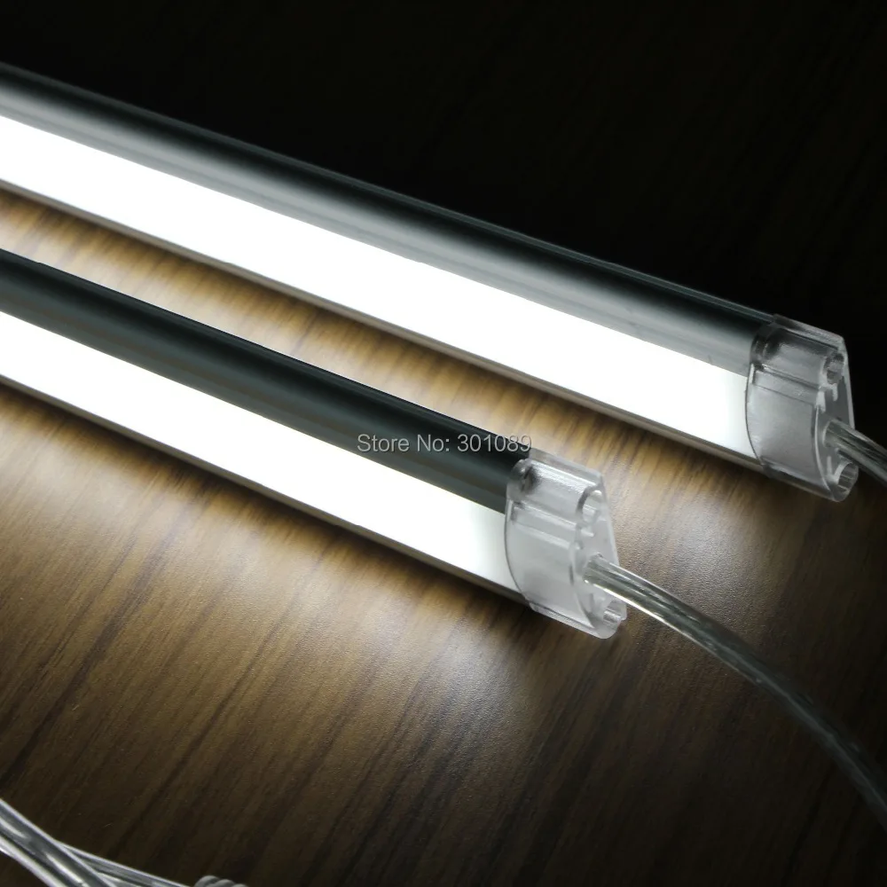 Алюминиевый светодиодный светильник длина 512 мм 36 шт. 2835 smd led 7 2 Вт прозрачная