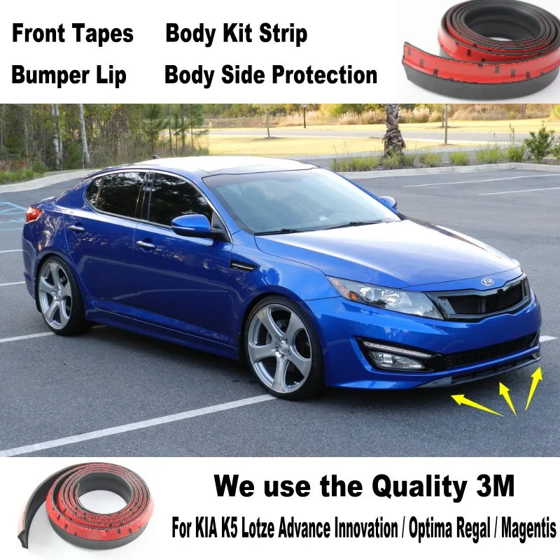 Бампер автомобиля губы для KIA K5 Lotze Advance Innovation/Optima Regal/Magentis обвес комплект полосы/передние ленты/для рамы корпуса сторона