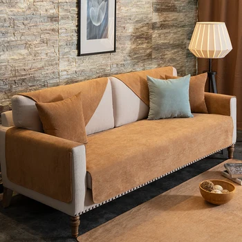 

Waterproof sofa cushion Separates baby pet urine Four seasons universal Non-slip leather wooden sofa cover towel Customized