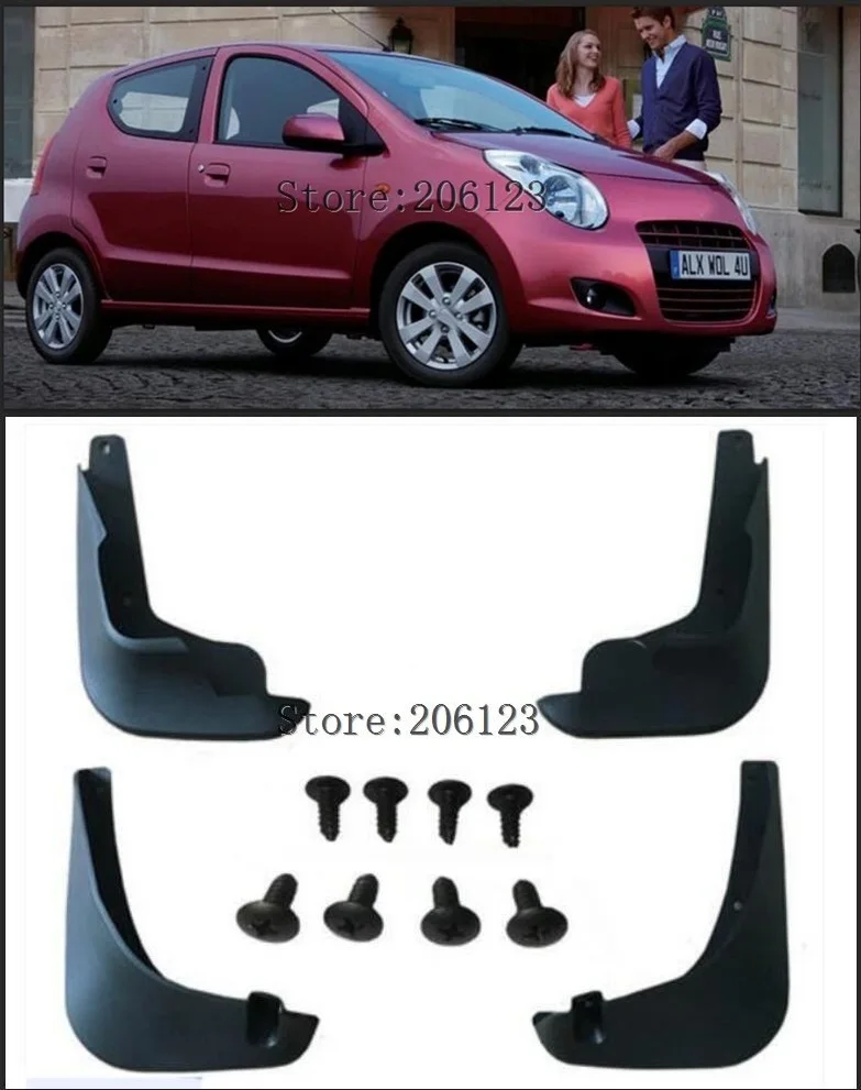 Автомобиль брызговики для Suzuki Alto/-Star Nissan Pixo 2009- брызговики брызговик брать 2010 2011 2012 2013