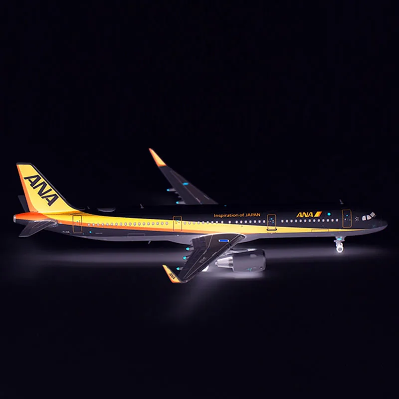 1:400 масштаб Airbus A321 самолеты модели самолета Ана Япония авиалиний сплав самолет Коллекционная модель дисплея коллекция
