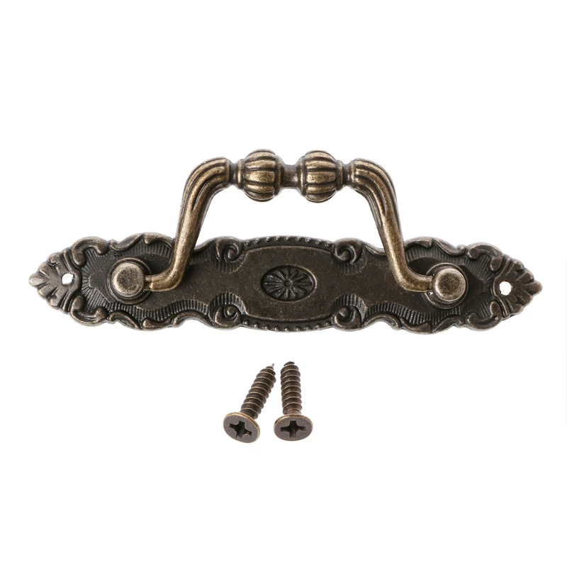 

Antique Cabinet Drawer Handle Bronze Door Handle Chest Dresser Vintage Pull Knob