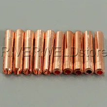 TIG цанги 13N23 2,4 мм 3/3" Fit SR DB PTA WP 9 20 25 TIG сварочный фонарь расходные материалы аксессуары, 10PK