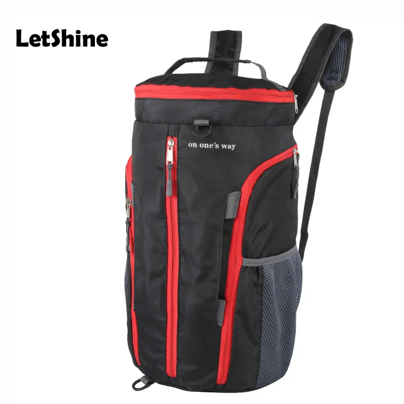 Sports Folding Backpack Sport Bag Shoes Messenger font b Football b font Basketball Fitness Sports Mulitifunctional