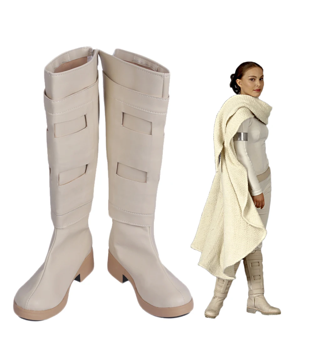 Star Wars2 Padme Naberrie Amidala Cosplay Boots Shoes Custom Made A.36 NEW