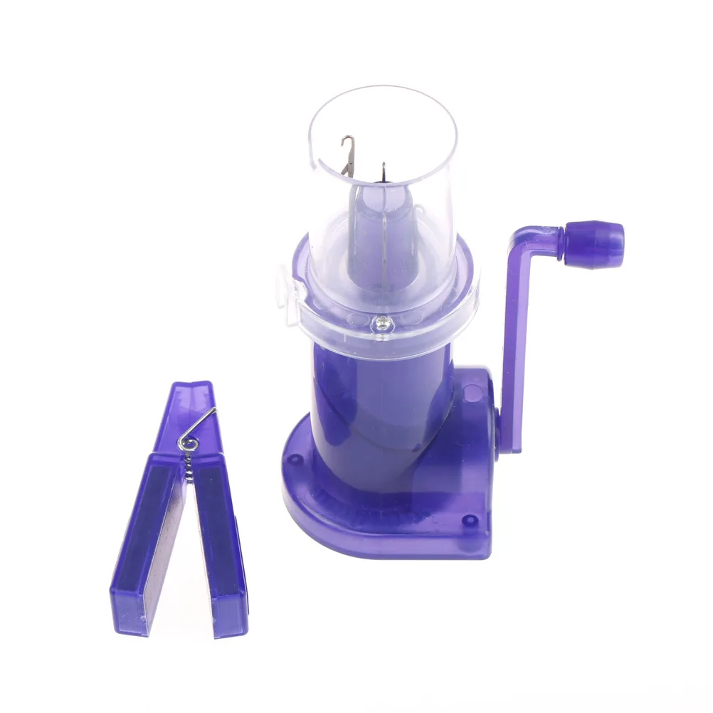 

1 Set DIY Hand-operated Easy Simple Weaver Knitting Tool Crafts Sewing Mill Spool Knitter Wool Winder Top Quality