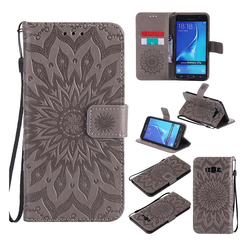 Кожаный чехол кошелек для Samsung Galaxy A3 A5 A7 J1 J3 J5 J7 2016 2017 US EU версия Prime Couqe|cover for samsung