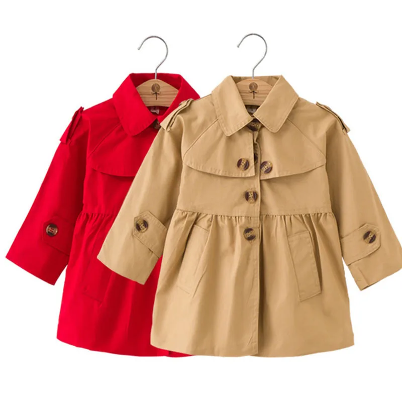 

Baby Girls Jacket Fashion Kids Clothes Spring Autumn Toddler Boys Coats Casual Children's Windbreaker Outerwear 1 2 3 4 5 Years