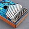 Kalimba-Piano de 17 teclas de pulgar cuerpo de caoba de madera de alta calidad, instrumento Musical de Piano, accesorios de Kalimba con entrada de Audio ► Foto 3/6